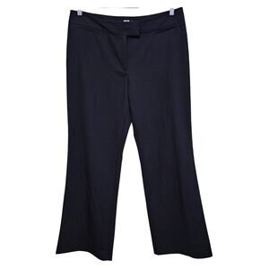 Studio 1940 Straight Leg Dress Pants Women's Size 12 Black Business Office Work